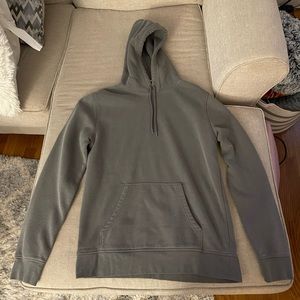 Men’s H&M Regular Fit Cotton Blend Pullover Hoodie Sweatshirt Size M - Grey